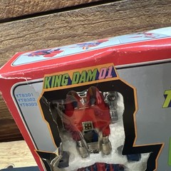 Vintage King Dam Three In One Near Complete with Box Missing 1 Missile Diacast