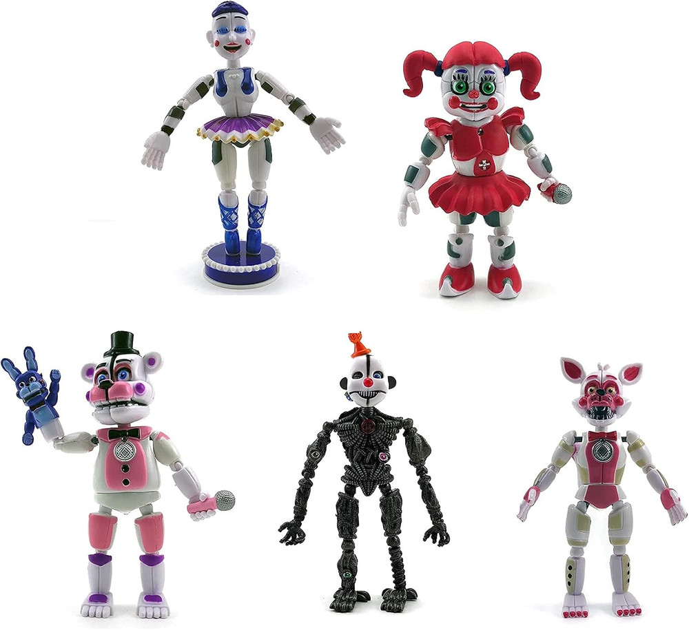 FNAF Action Figures Sister Location , More than 5 Inches [Funtime