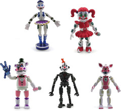 FNAF Action Figures Sister Location , More than 5 Inches [Funtime