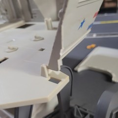 1985 GI Joe USS Flagg Aircraft Carrier Hasbro for parts or Restoration