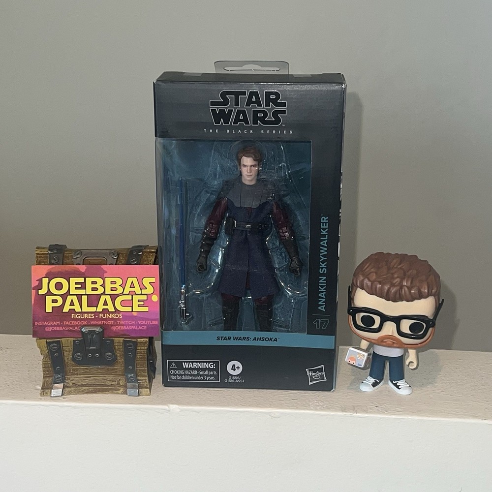Star Wars Black Series: Ahsoka 6” Anakin Skywalker (Clone Wars) #17 In Hand