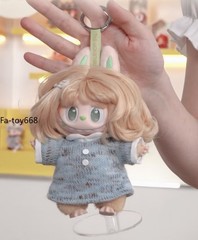 Authentic The Monsters Hair Salon Series Vinyl Pendant Blind Box Figure Toy