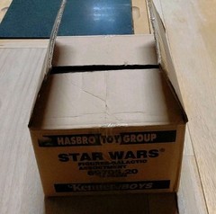 Kenner Star Wars Power Of The Force Case Of 14 In Shipping Box