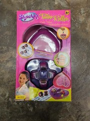 Style Up Tattoo Roller BY JOKER Vintage Toy Produced By The European Brand 4 Sty