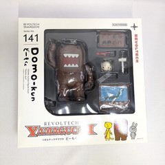 Rare Kaiyodo Revoltech Yamaguchi No.141 Domo-kun Figure 3.93 in Boxed Excellent