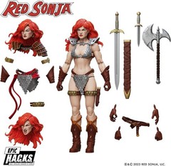 Boss Fight Studio Epic H.A.C.K.S. Red Sonja 1:12 Scale Action Figure