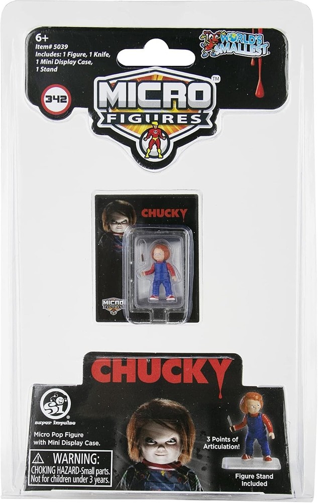 Chucky – World’s Smallest Universal Horror Micro Figure