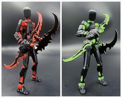 3D Printed Movable Multi-Jointed Action Figure Collectible Set New 3D Printed