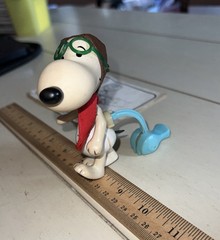 Snoopy Skediddler Vintage Peanuts 1968 Mattel Walking Toy Red Baron Instructions
