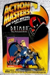 Defensive Batman Die-Cast Metal Collectible Interlocking Figure – Action Masters