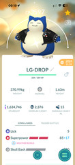Pokemon Shiny Snorlax Level 50 Studded Jacket Rockstar 3 Moves