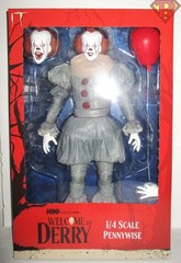 PENNYWISE IT Welcome to Derry 1/4 Scale 18″ inch Action Figure Neca MINT 2026