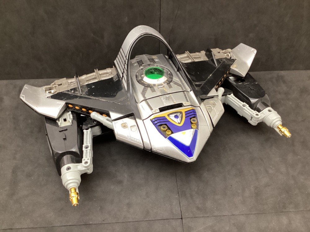Power Rangers Time Force Deluxe Time Shadow Megazord Bandai Action Figure INCOMP