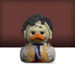Mini Leatherface Tubbz Rubber Duck Toy Collectible Figure 5Cm Cute Gift