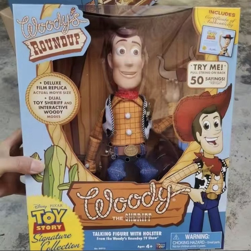 Disney-Pixar Toy Story Talking Woody Figure Signature Collection Doll