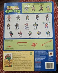 TMNT Wacky Wild West Sewer Scout Raph Figure w/ Knife Rifle Set