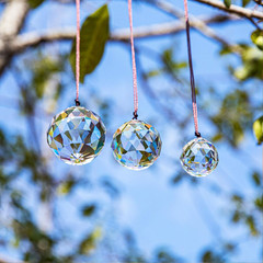 H&D HYALINE & DORA 30/40/50Mm Faceted Suncatcher Crystal Ball Chandelier Prisms