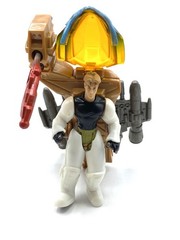 Titan A.E. E.V.A. Titan Suit and Cale with Pulsating Light Hasbro 2000 Complete