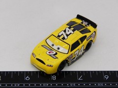 Official Disney Pixar Cars Slider Petrolski Sidewall Shine Diecast Race Car