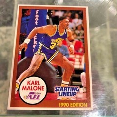 UNDERVALUED 1990 NBA Basketball Starting Lineups SLU CARDS David Robinson Malone