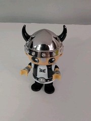 Bonkers Toy Ryan’s World 3″ Viking Ryan Black Suit Silver Helmet Action Figure
