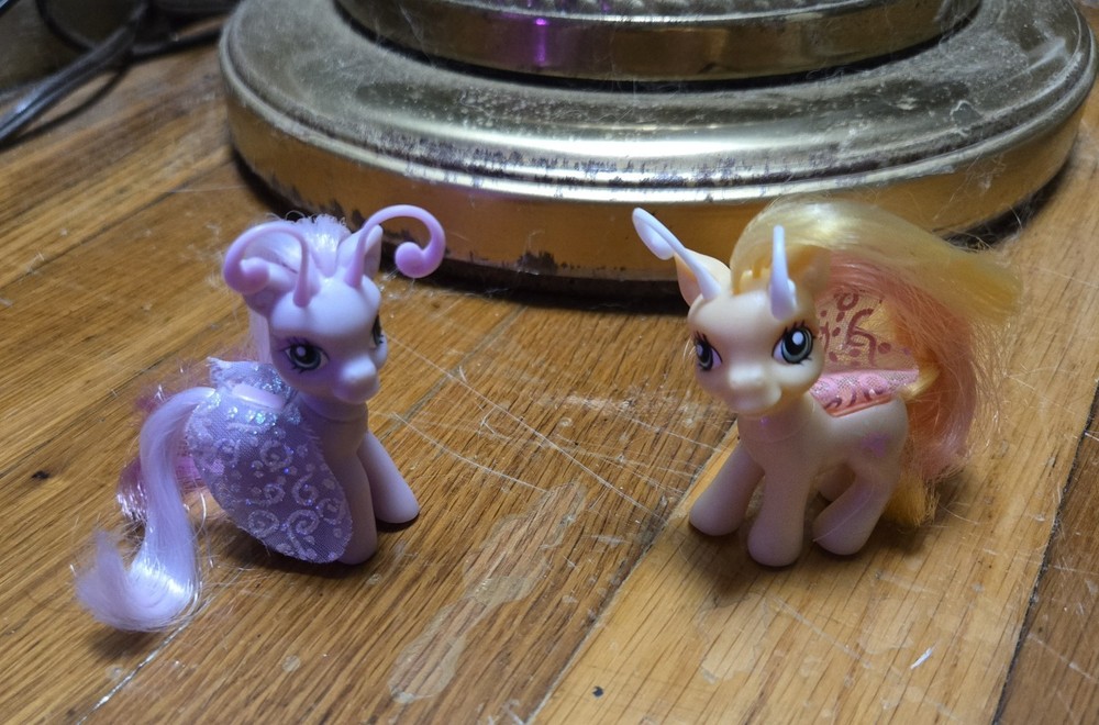 My Little Pony G3 European Exclusive Breezies Knick-khack And Willow Wisp