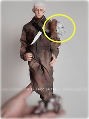 1/6 DIY Doll Halloween Cosplay Jason Mask Model DIY 12” Action Figure Scene