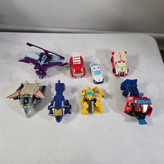 Transformers Rescue Bots Academy & Cyberverse Toy Lot of 8 Bulk AS-IS