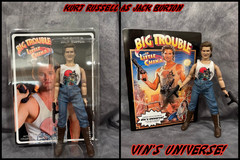 Custom 8″ Mego Kurt Russell Jack Burton Big Trouble in Little China ActionFigure