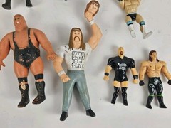 1990’s Lot 12 Vintage WWF Wrestling Collectibles Action Figures Titan Sports Inc