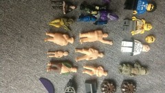 Lego action figures men and some little guys varies