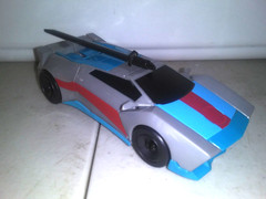 Hasbro Transformers Robots in Disguise RiD 2015 Sideswipe Toys R Us TRU Complete