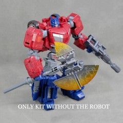 Rear Cover Filler Gun Axe Weapon For SSGE WFC03 OP Prime Upgrade Kit 3D Printed