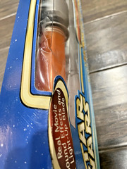 Star Wars Electronic Orange Jedi Lightsaber Attack Of The Clones Sealed