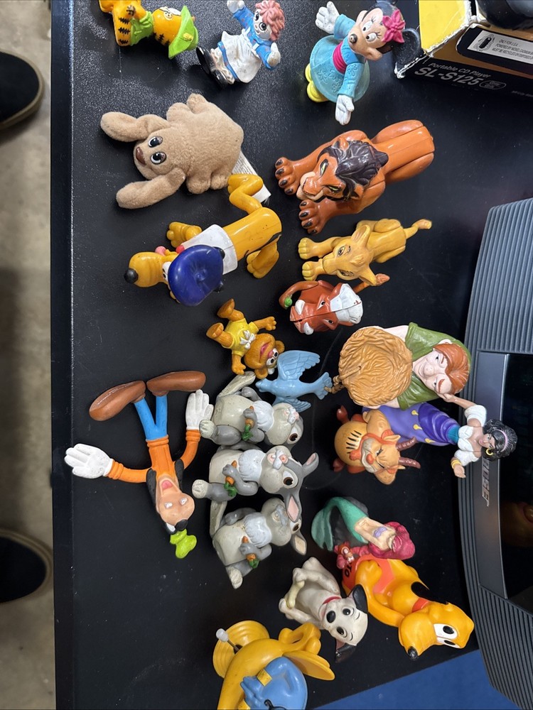 vintage disney Figures Mixed Lot Used