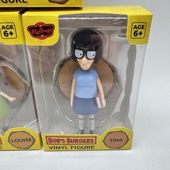 Bobs Burgers Figure Set Of 5 Culturefly Bob, Linda, Tina, Gene New