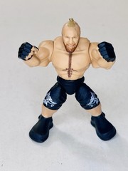 WWE Knuckle Crunchers Raw Ring Exclusive Brock Lesnar 3.5”
