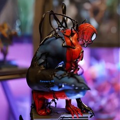 Venom Spider-Man Figure Marvel Avengers 40CM 1/6 Statue Model Toy Ornament Gifts