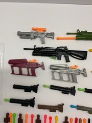 Vintage Accessories Lot For 12″ GI Joe Military Figures Weapons Long Rifles #I