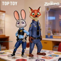 TOP TOY Zootopia Collection Judy & Nick Figures Model Kit Brand New