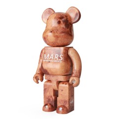 Bearbrick 400% Mars Surface 11 Inch Height ABS Plastic Home Decorative Figure