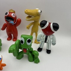 Lot Of 8 Rainbow Friends Phatmojo Purple Blue Green Orange Red White