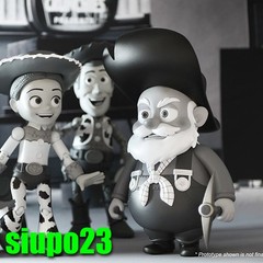 Herocross ~ HVS #029S Toy Story Stinky Pete Figure B/W Version