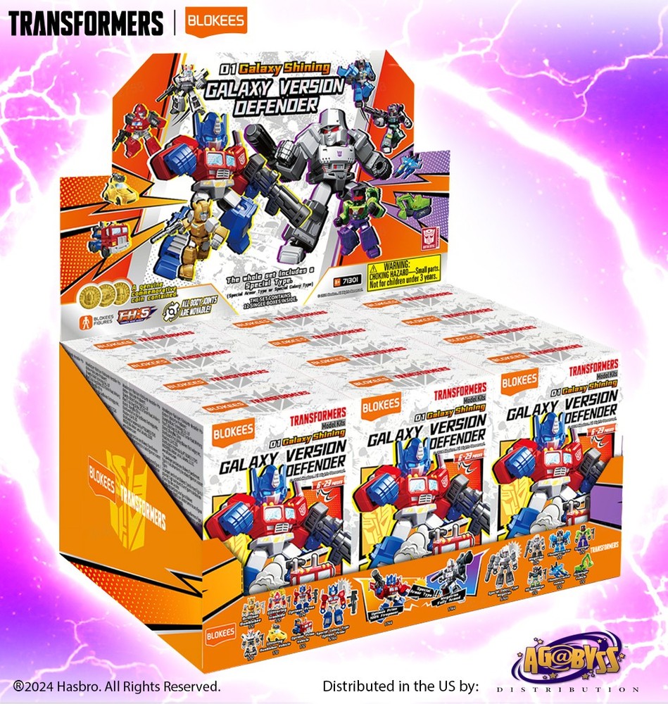 Blokees Transformers Defenders Wave 1 (Sealed Case of 12) US SELLER IN STOCK NEW