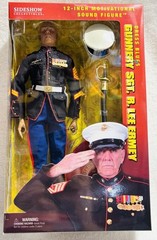 Sideshow Gunnery Sgt. R Lee Ermey 12” Dress Blues Action Figure -2006