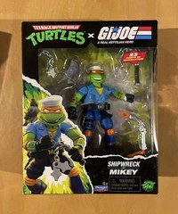 2026 Teenage Mutant Ninja Turtles X G.I.JOE Playmates Mikey, Donny, Leo, & Raph
