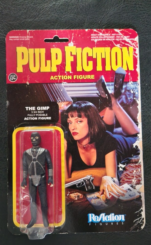 2014 ReAction Super7 Pulp Fiction The Gimp Protective Case
