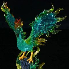 27cm Marco Phoenix Form Figure – One Piece Whitebeard Pirates Model Statue Toy
