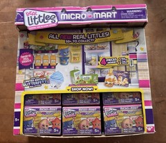 *NEW* REAL LITTLES Micro Mart Mystery Mini Packs, Sealed – In Display – 24 Packs