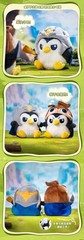 Teamfight Tactics Penguin Featherknight Sitting Plush Doll Peripherals,Ornament